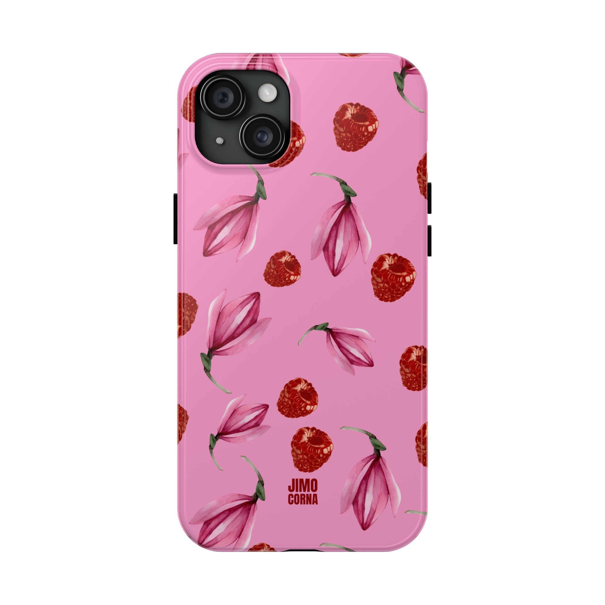 Raspberries and Flowers