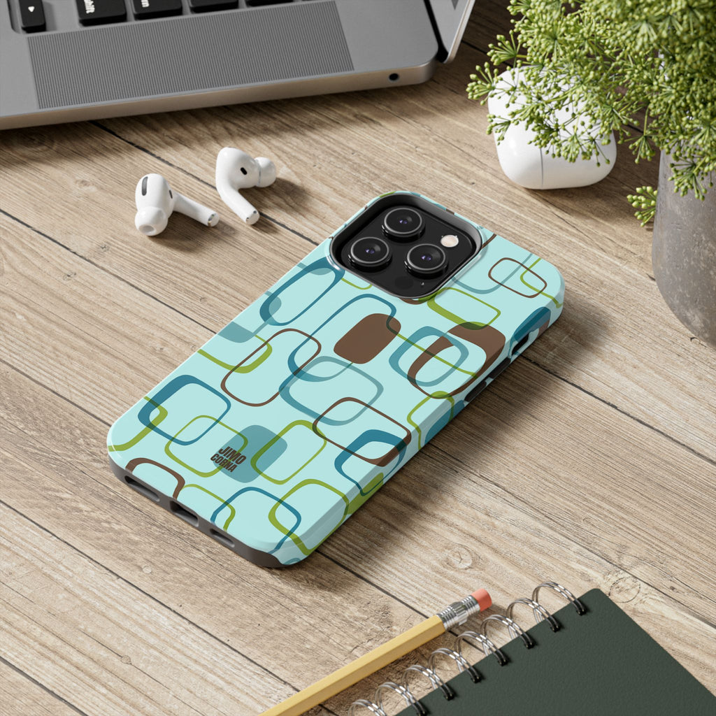 Coast Blocks iPhone Case | Mint