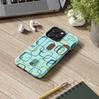 Coast Blocks iPhone Case | Mint