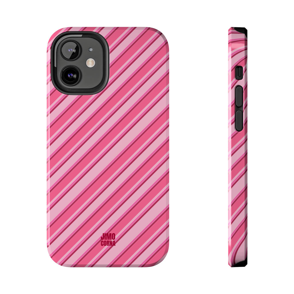 Angelina Stripes | Hot Pink - iPhone Case