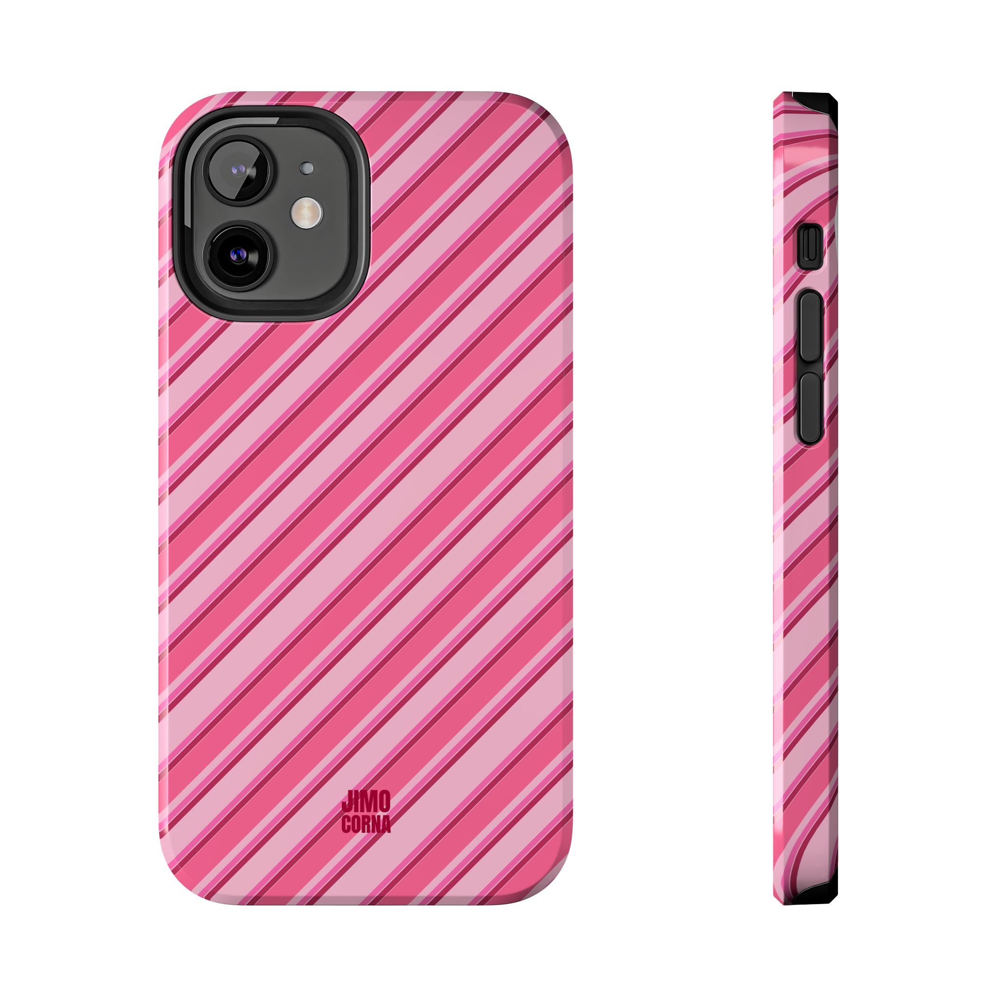 Angelina Stripes | Hot Pink - iPhone Case