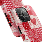 Patchwork Heart iPhone Case