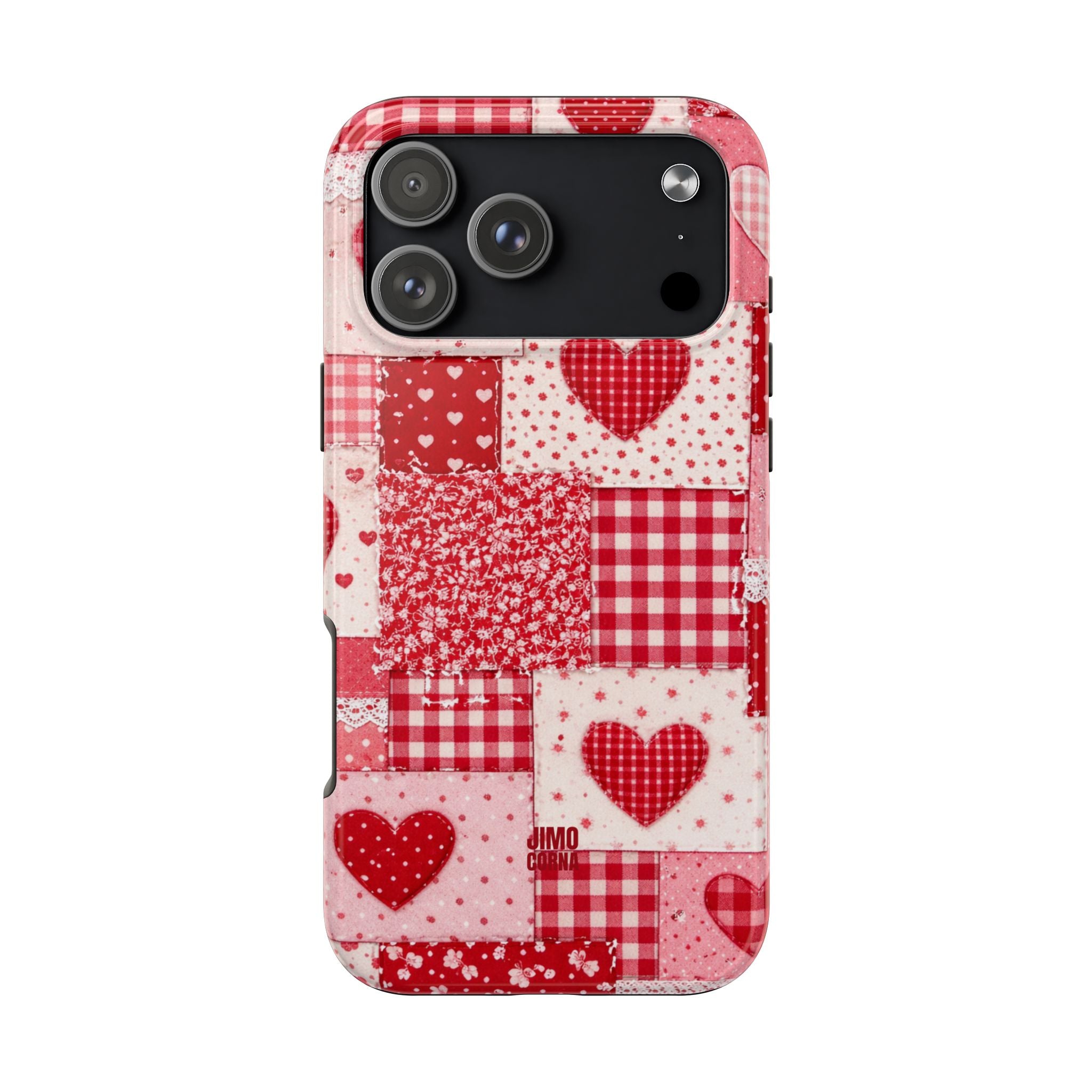 Patchwork Heart iPhone Case