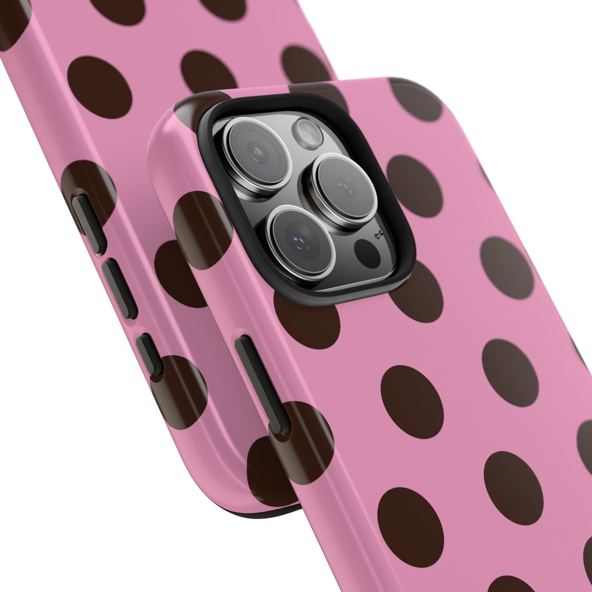 Big Polka Dot | Pink and Black