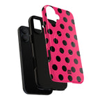 Big Polka Dot | Hot Pink and Black