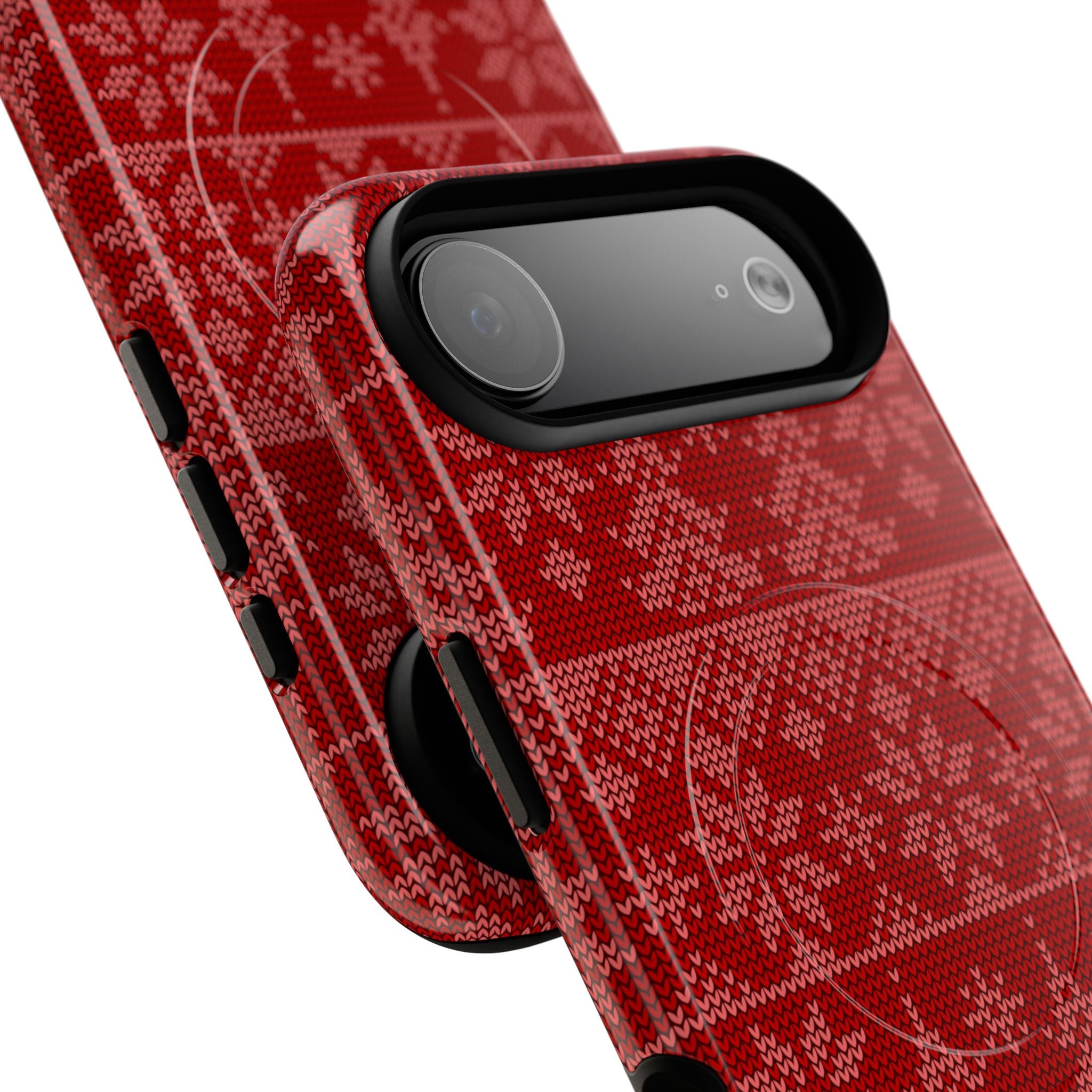Holiday Knit | Red MagSafe iPhone Case