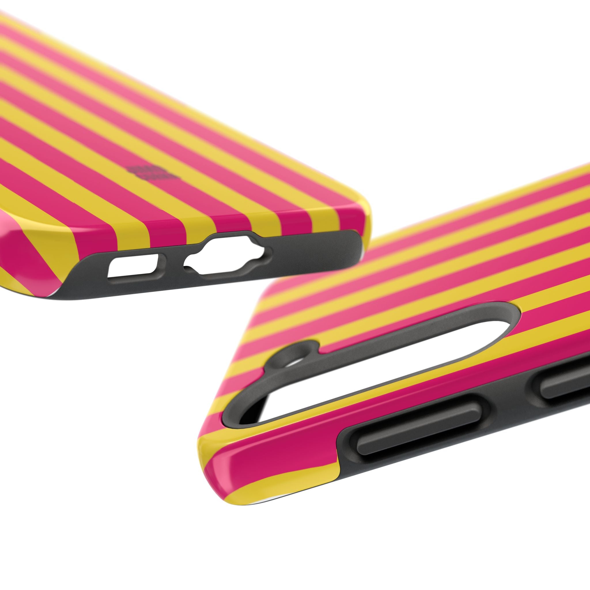 Pink and Yellow Bold Stripes