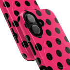 Big Polka Dot | Hot Pink and Black