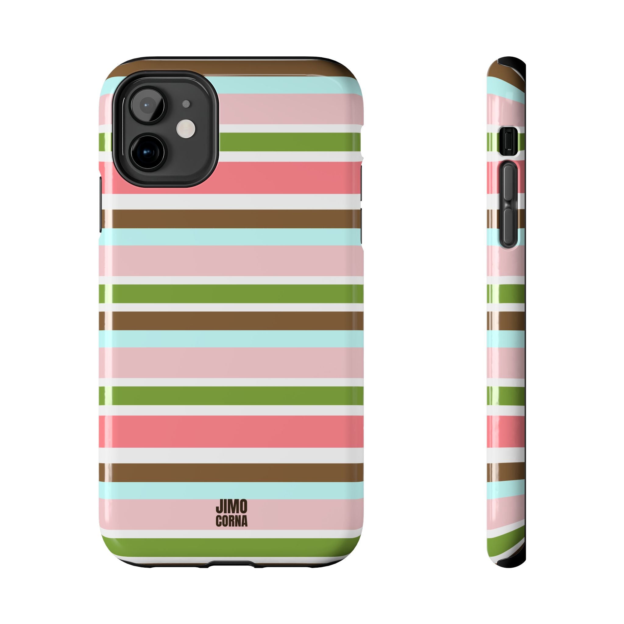 Sweet Candy Stripes iPhone Case