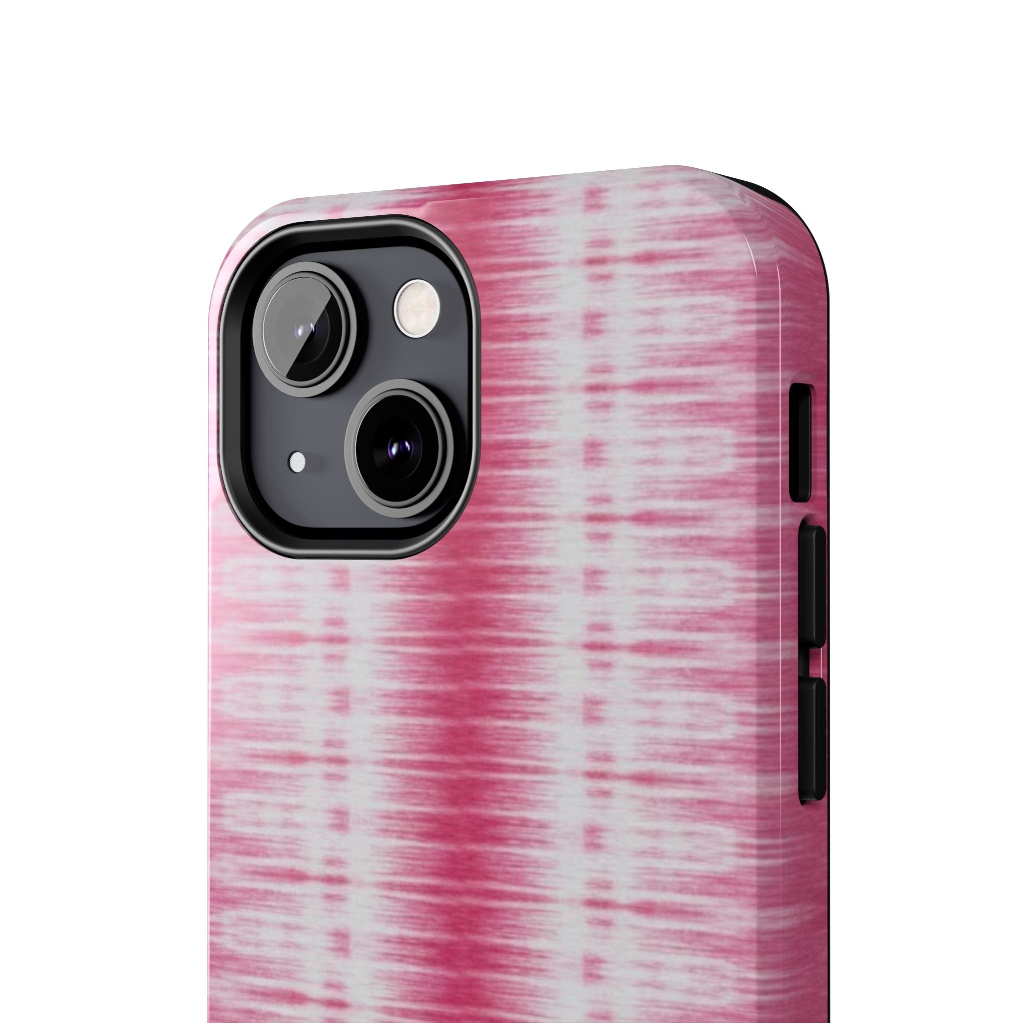Pink Woven Texture iPhone Case