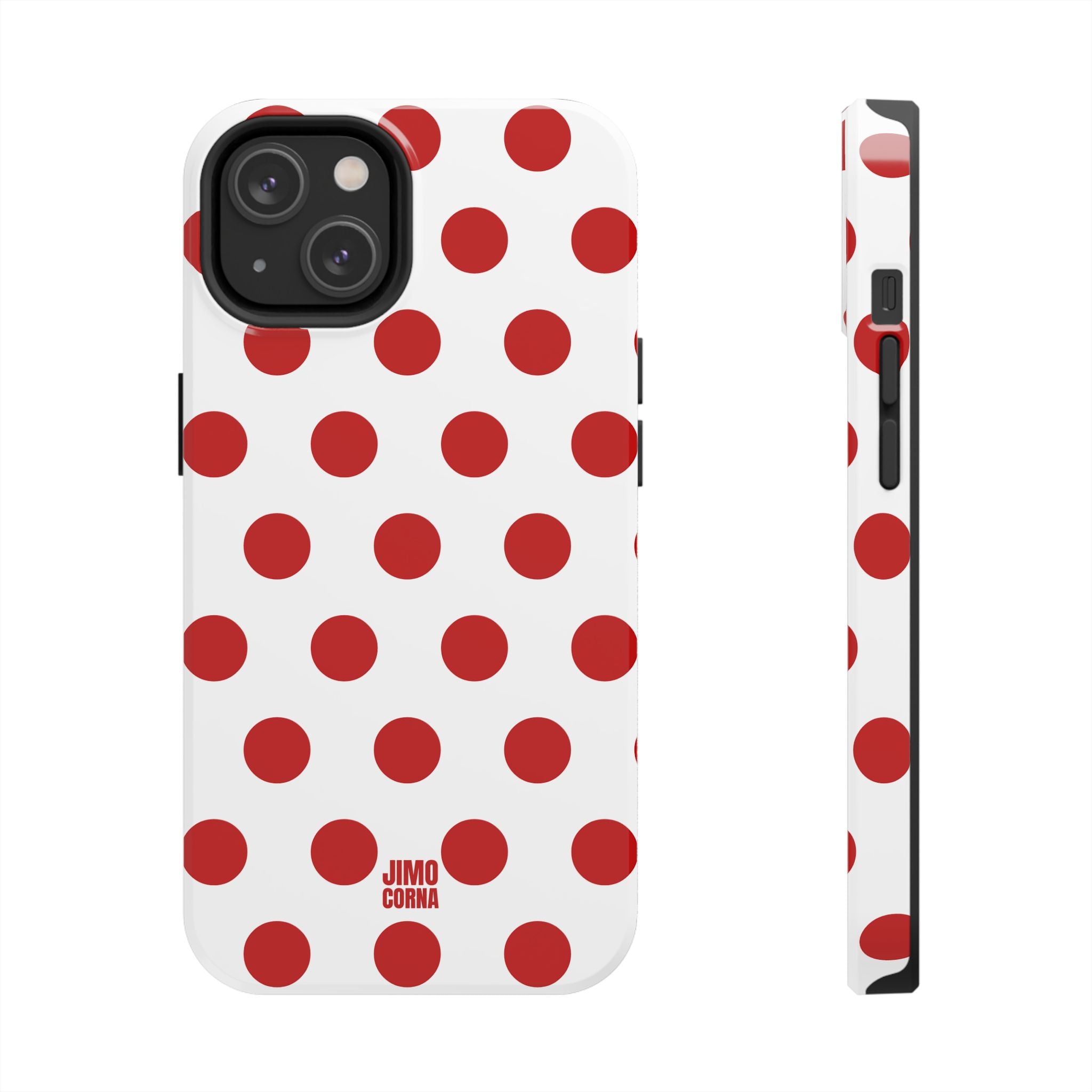 Big Polka Dot | White and Red
