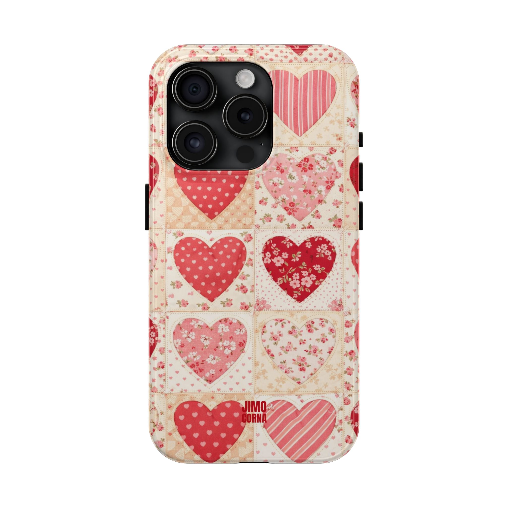 Sweetheart Patchwork iPhone Case