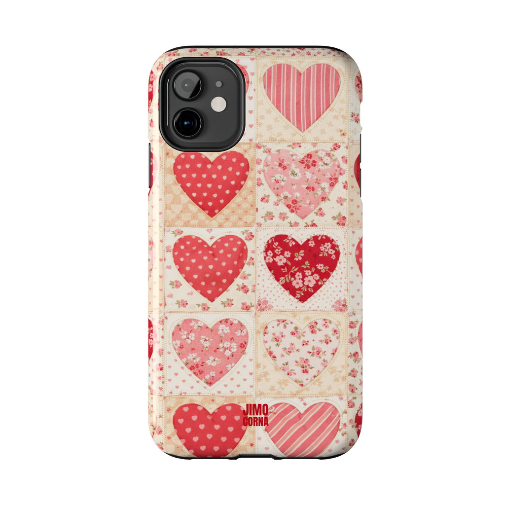 Sweetheart Patchwork iPhone Case