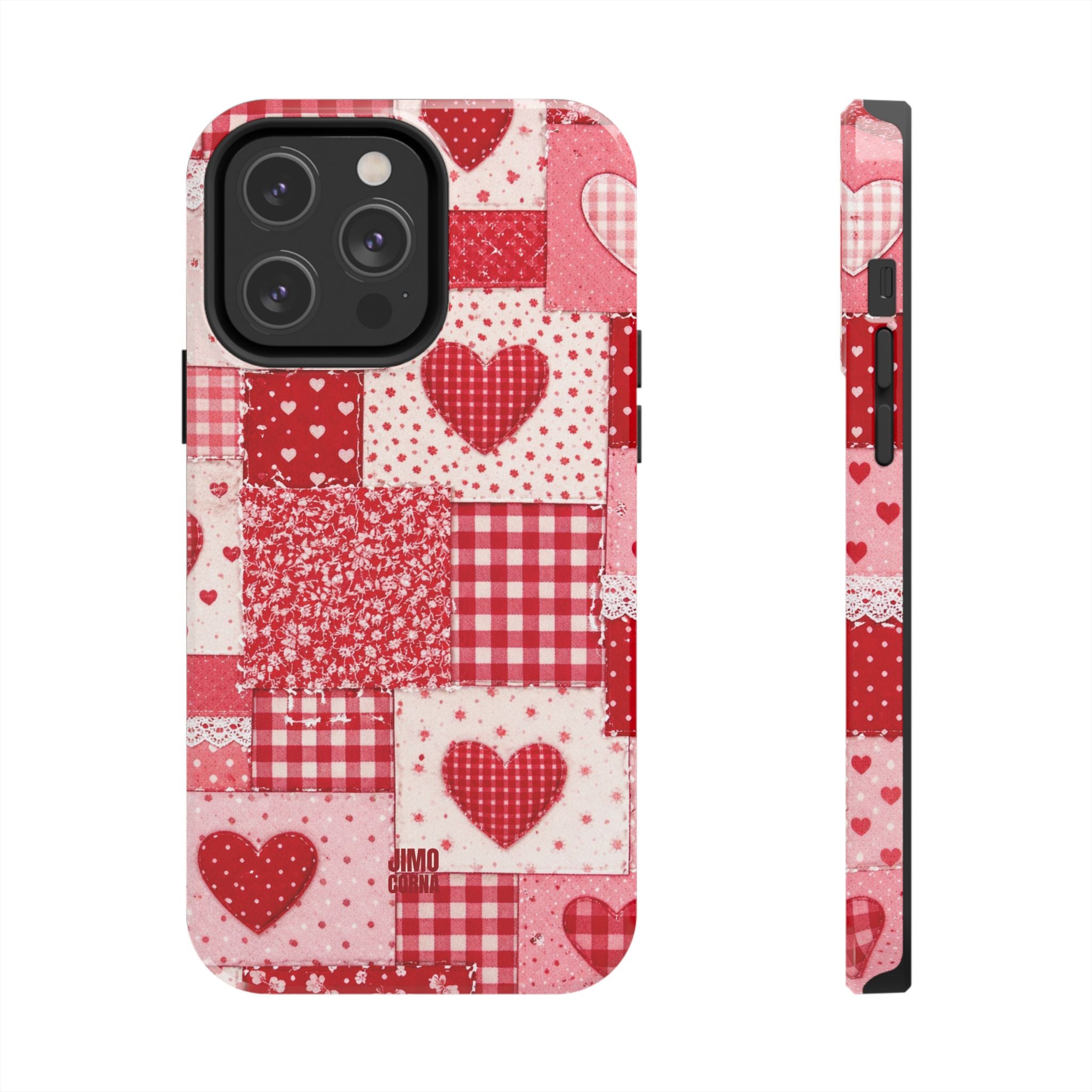 Patchwork Heart iPhone Case