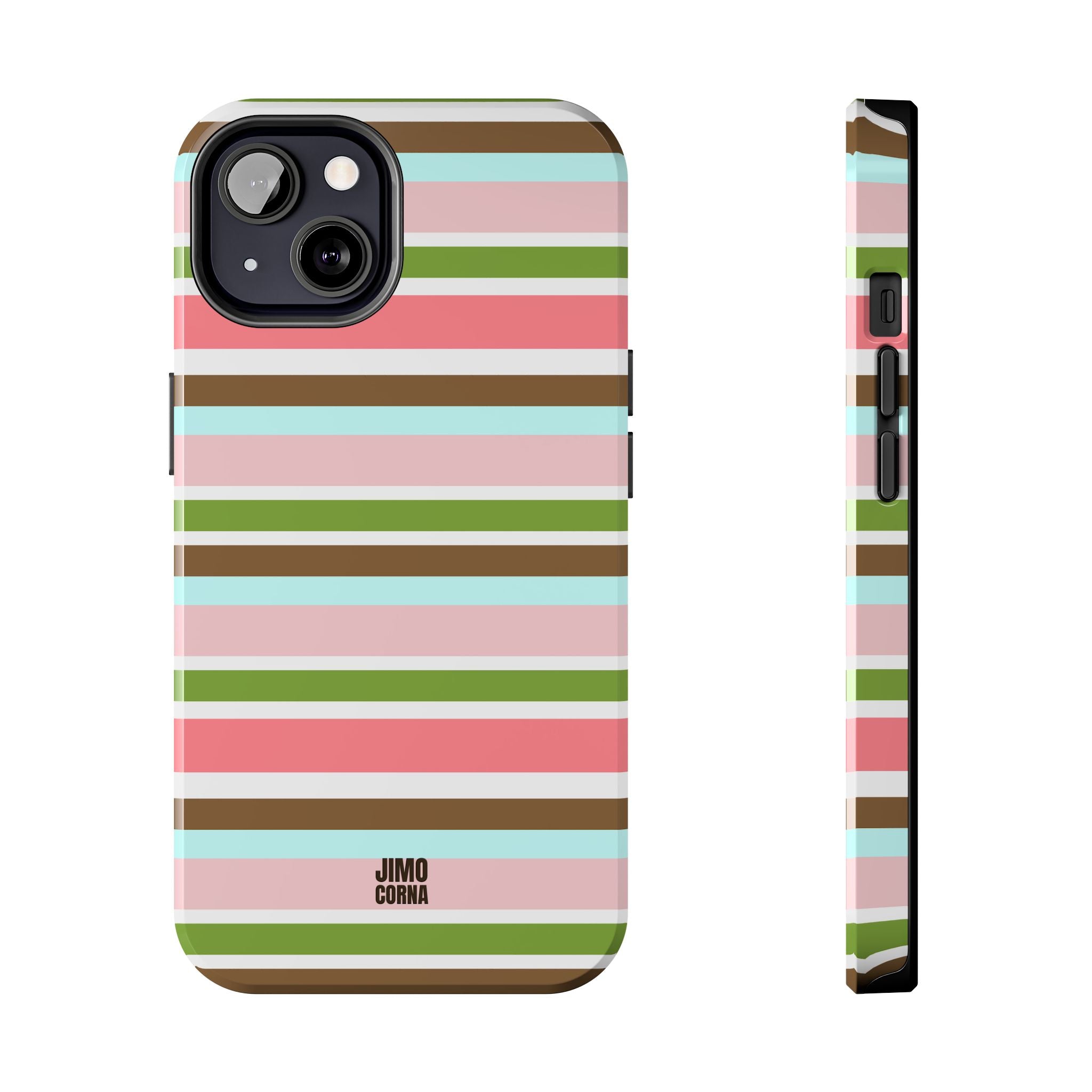 Sweet Candy Stripes iPhone Case