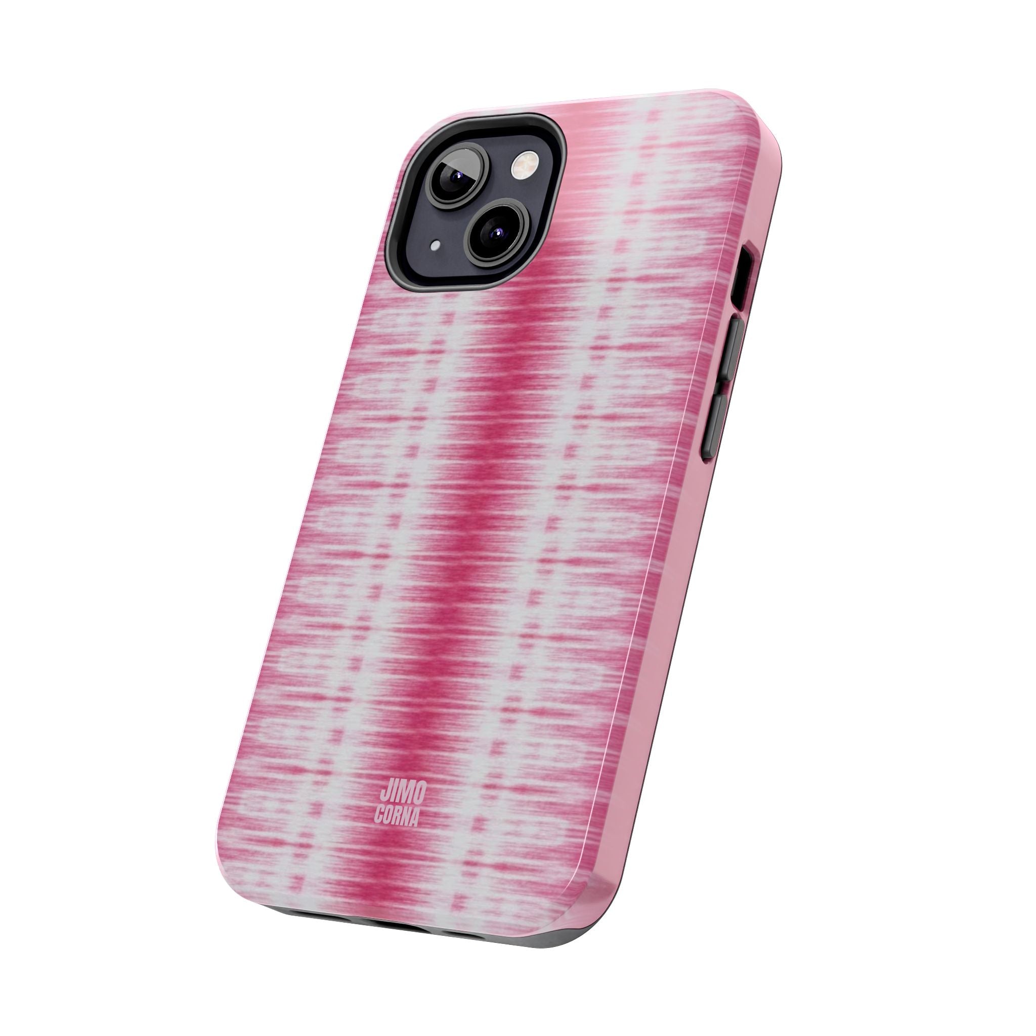 Pink Woven Texture iPhone Case