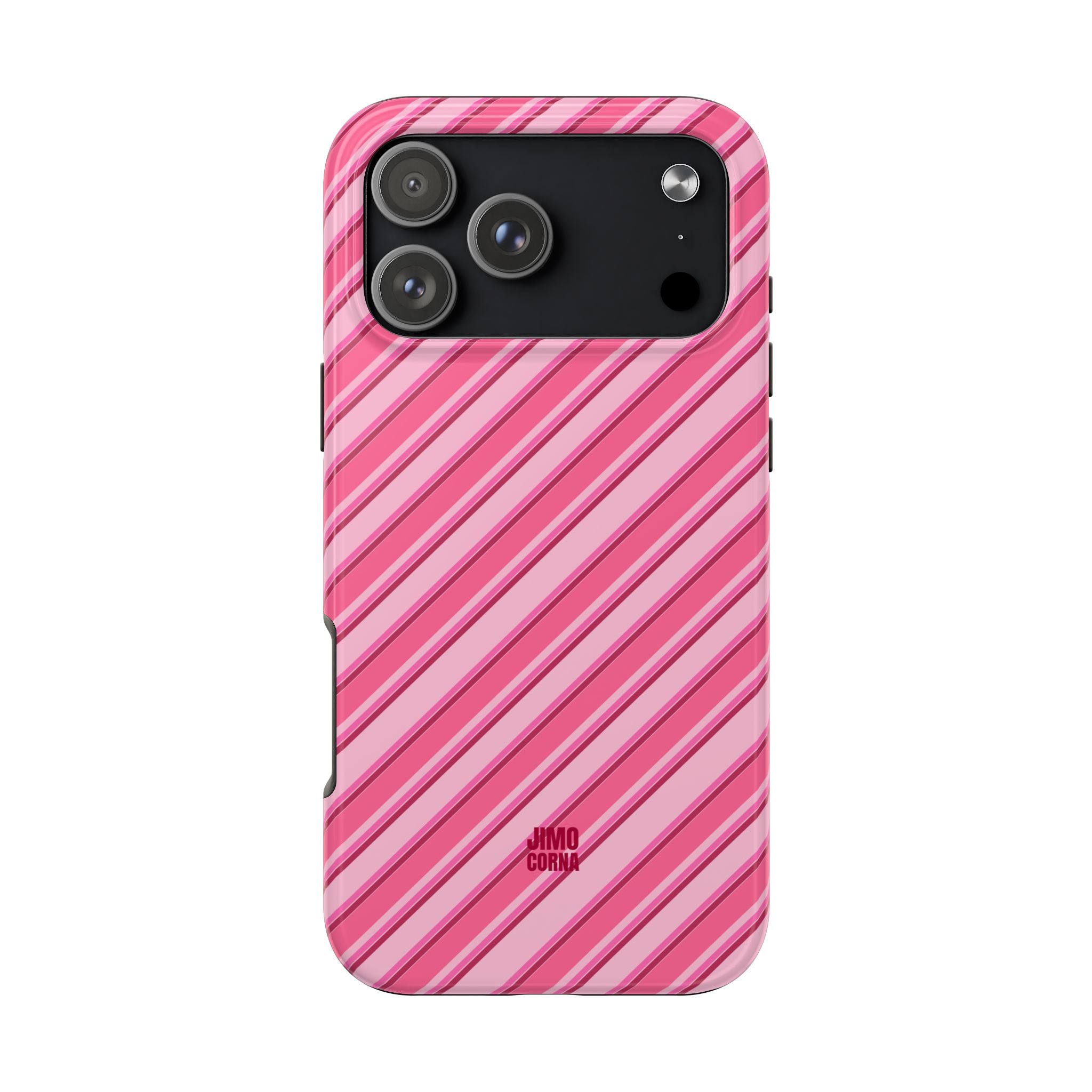 Angelina Stripes | Hot Pink - iPhone Case