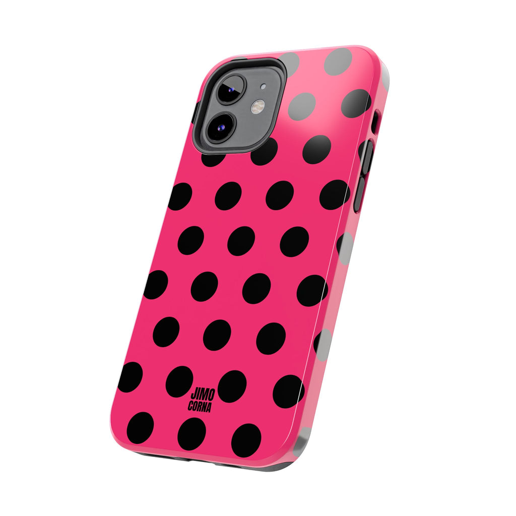 Big Polka Dot | Hot Pink and Black
