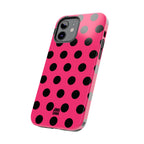 Big Polka Dot | Hot Pink and Black