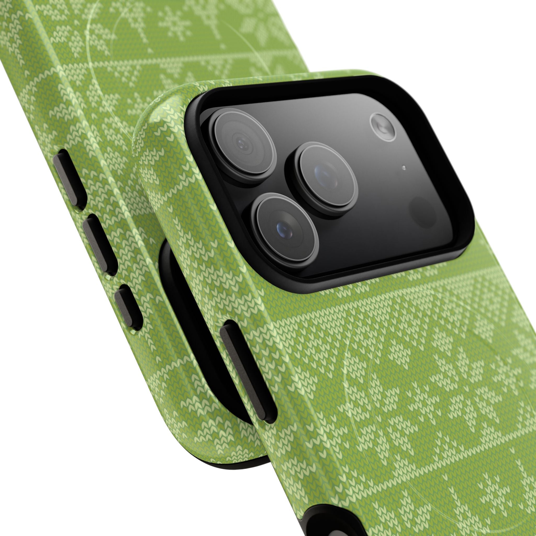 Holiday Knit | Green MagSafe iPhone Case
