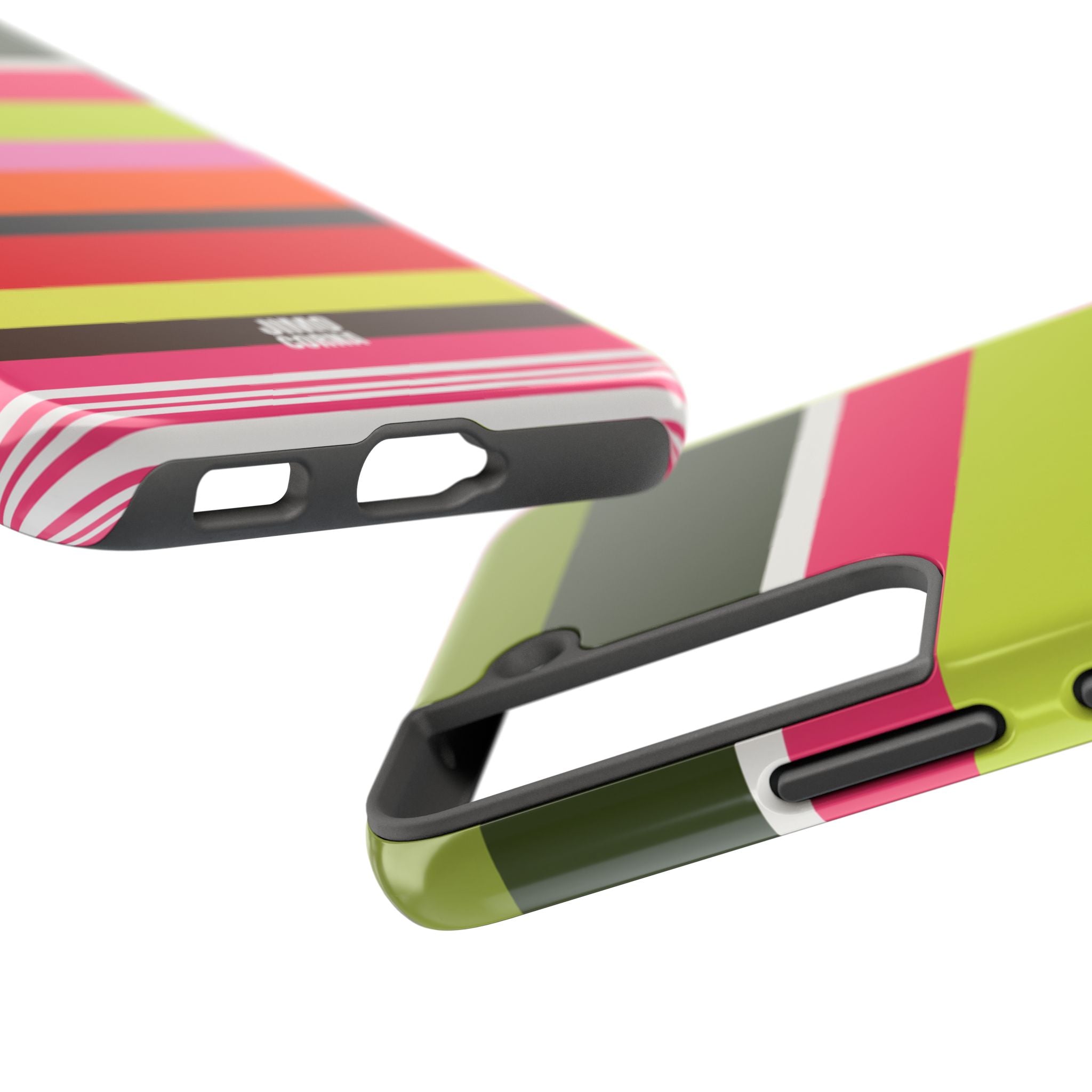 Berry Citrus Stripe Samsung Galaxy Case
