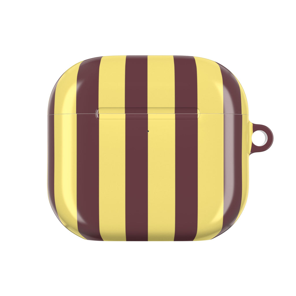 Bold Stripes AirPods Case | Banana
