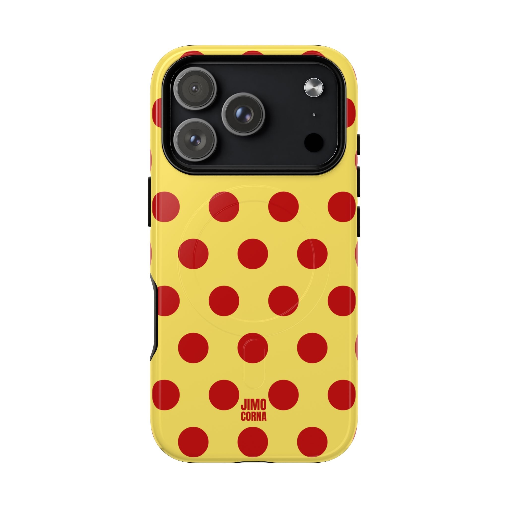 Big Polka Dot | Yellow and Red