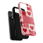 Patchwork Heart MagSafe iPhone Case