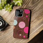 Spiral Pop iPhone Case | Brown