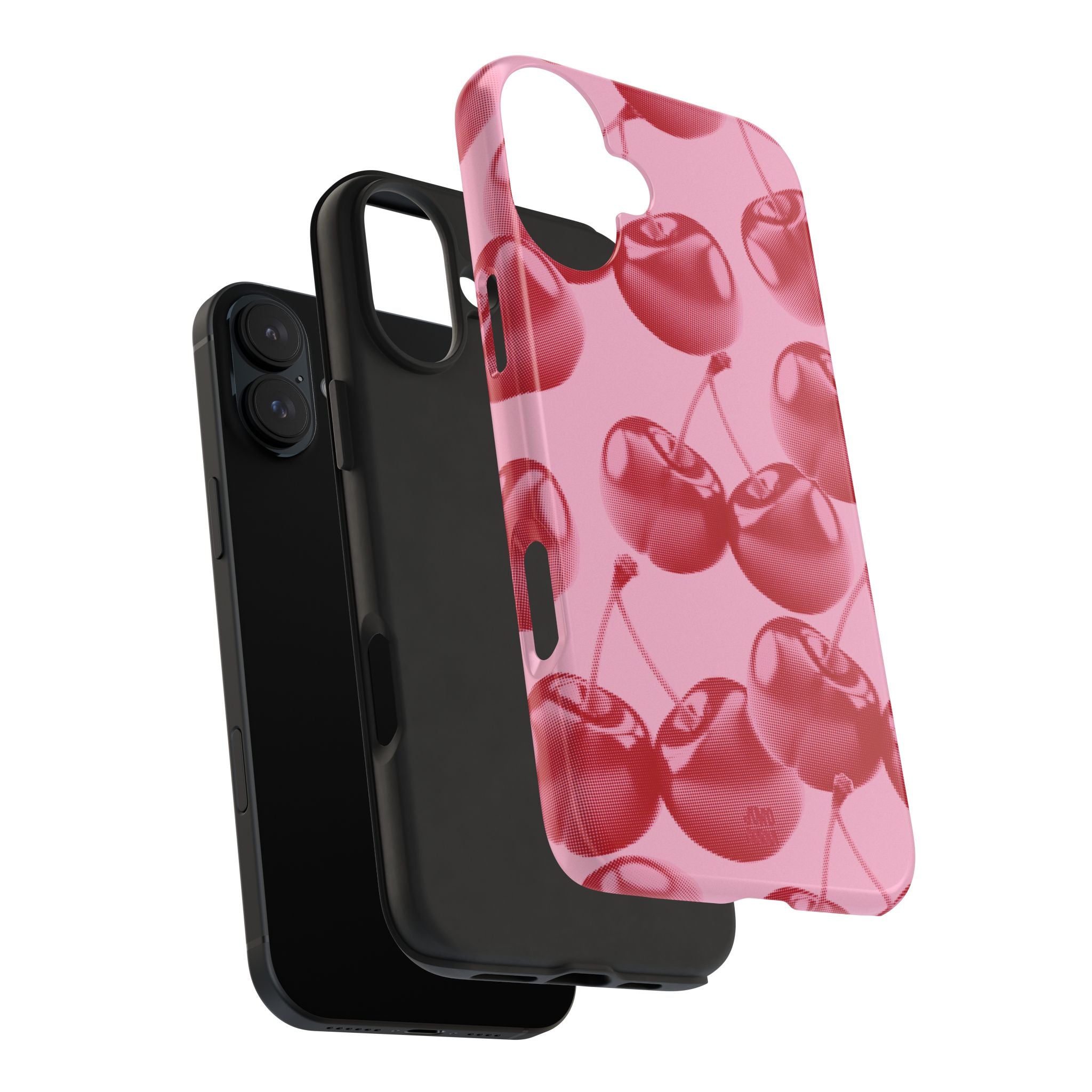 Pink Retro Cherries
