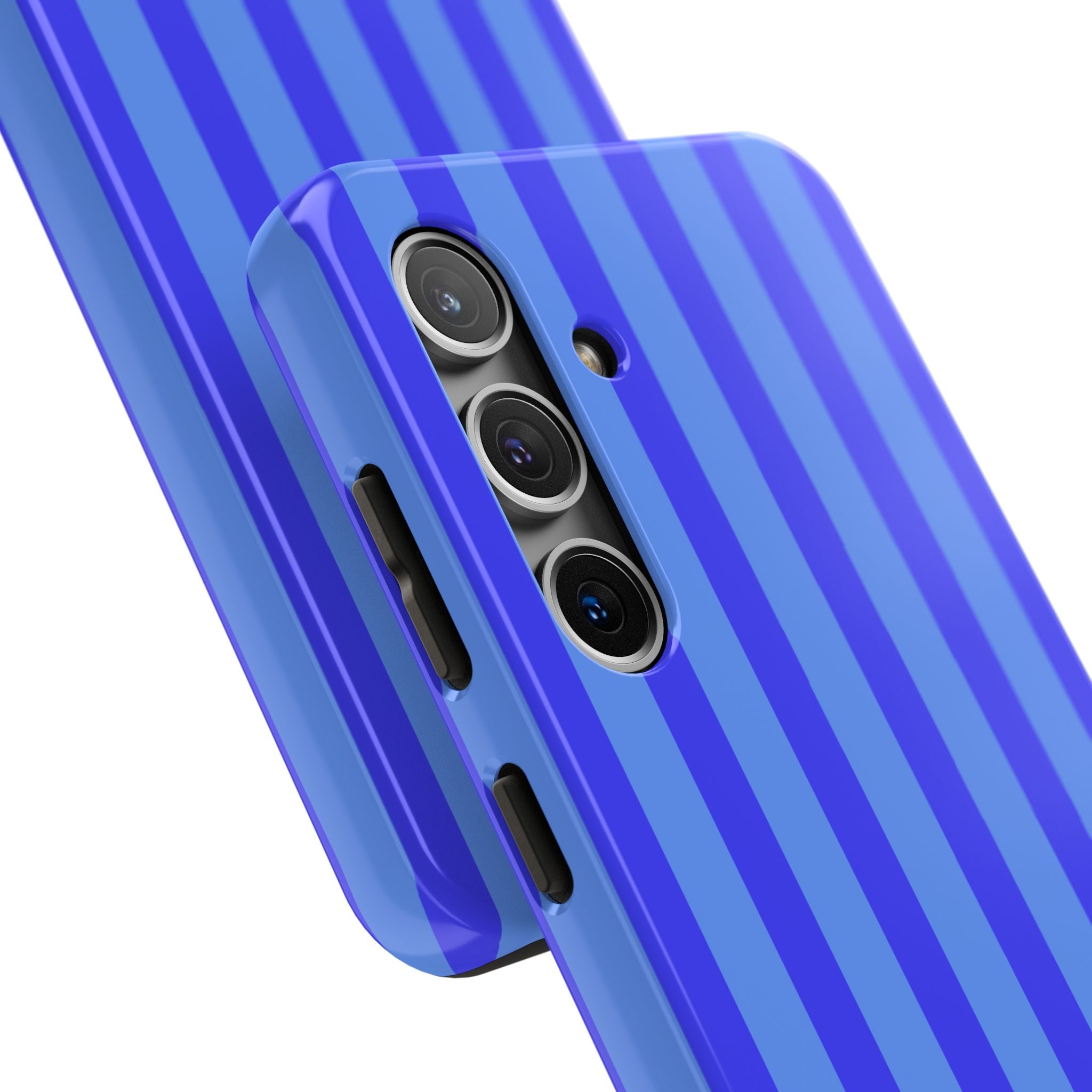 Blueberry Bold Stripes Samsung Galaxy Case