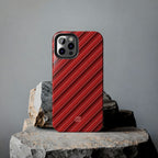 Angelina Stripes | Cherry - iPhone Case