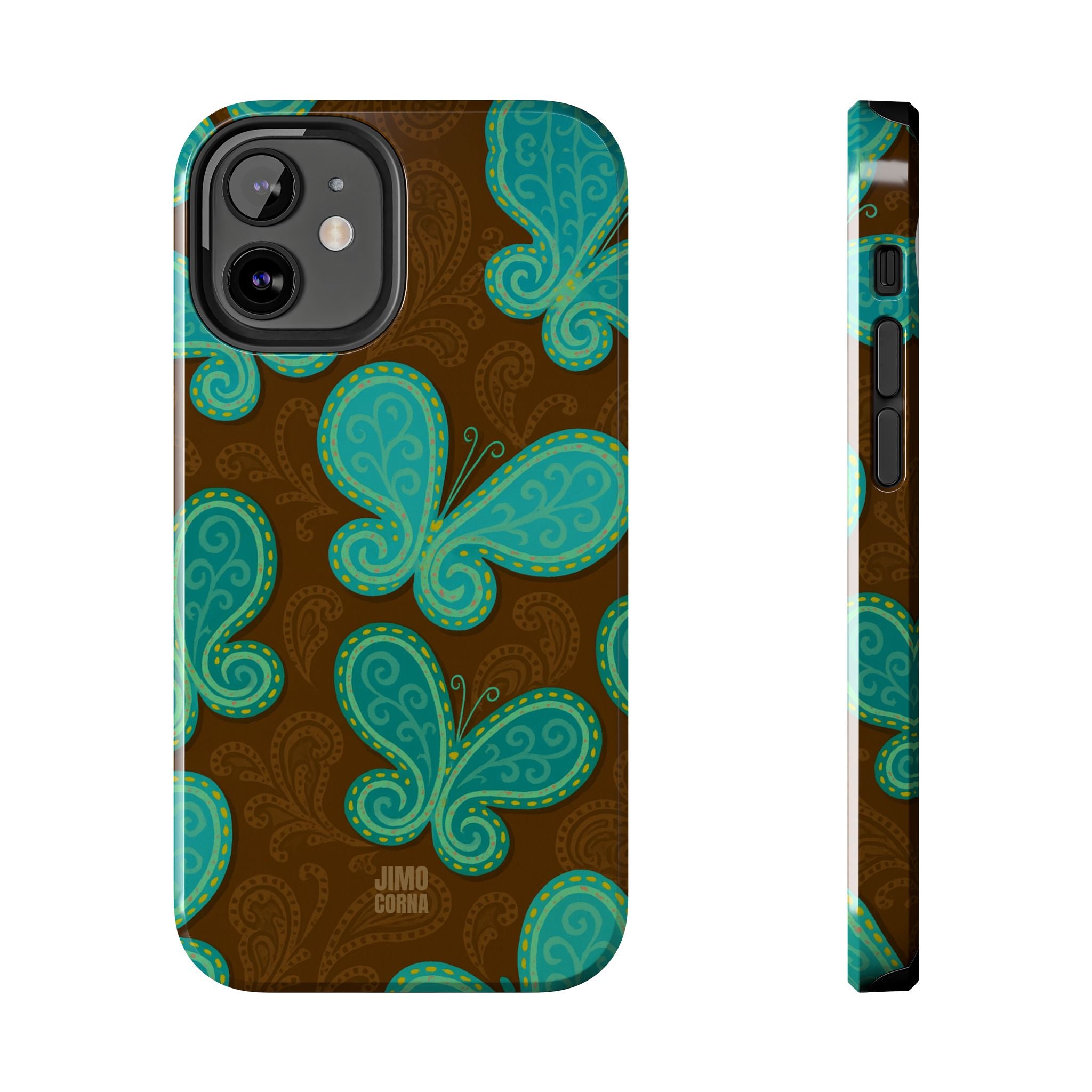 Cocoa Breeze Butterflies iPhone Case