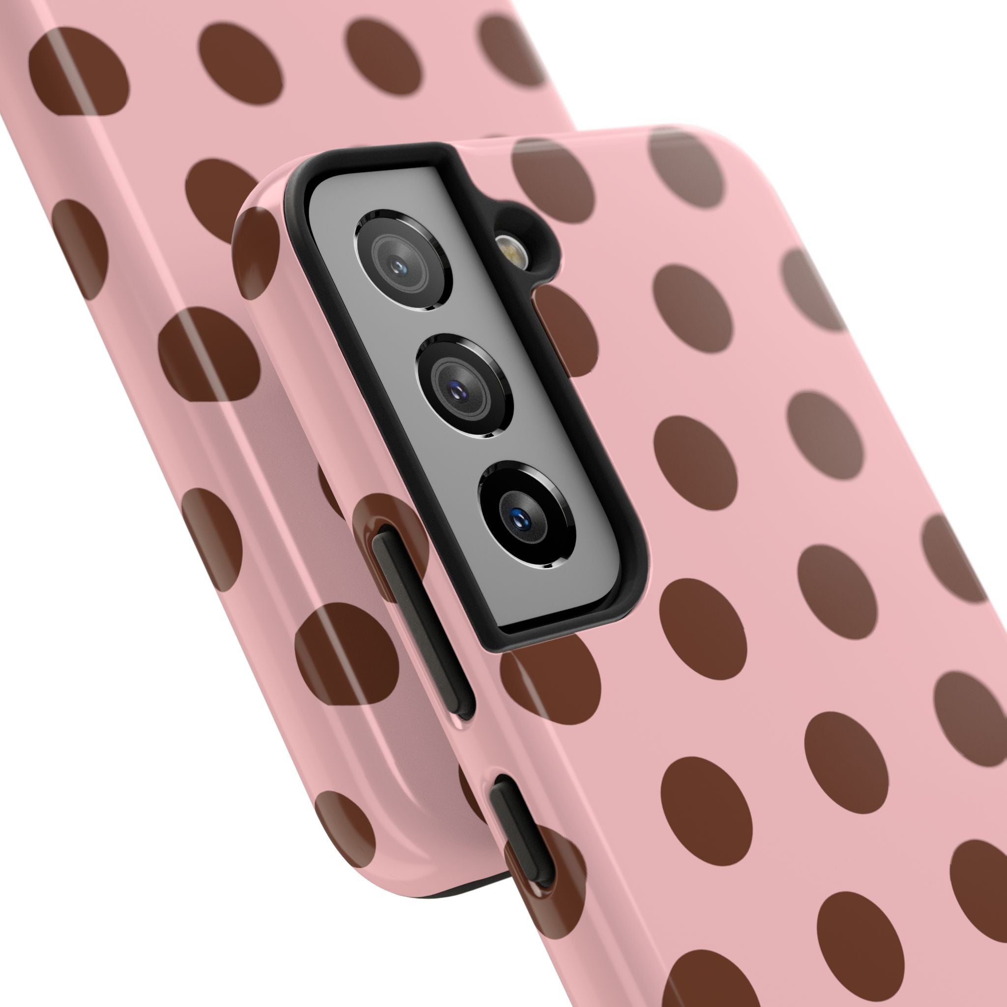 Big Polka Dot | Pink and Brown