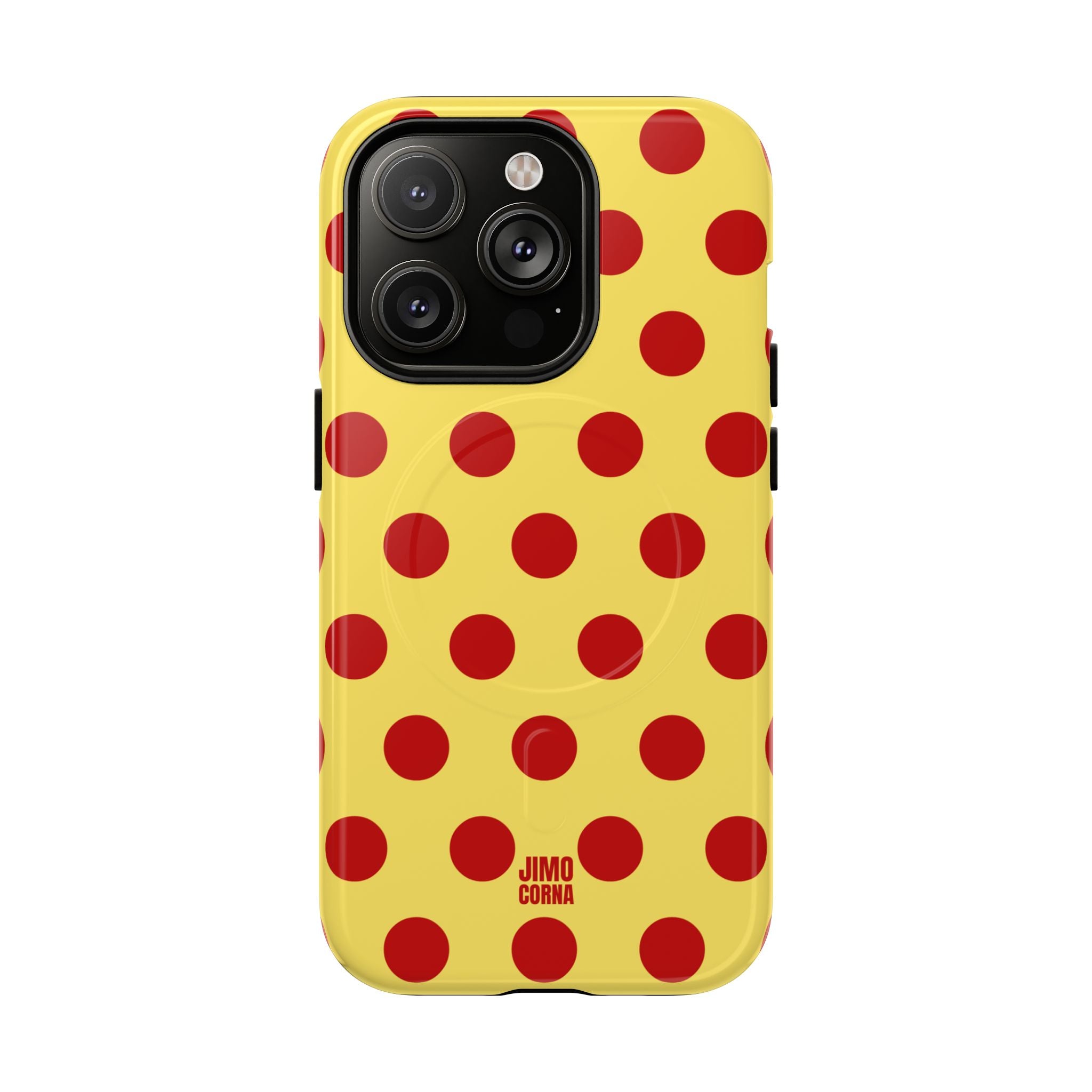 Big Polka Dot | Yellow and Red