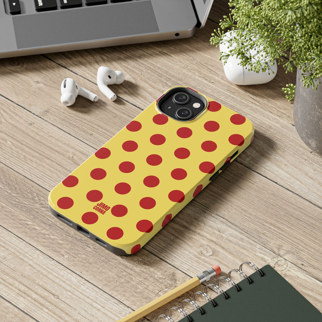 Big Polka Dot | Yellow and Red
