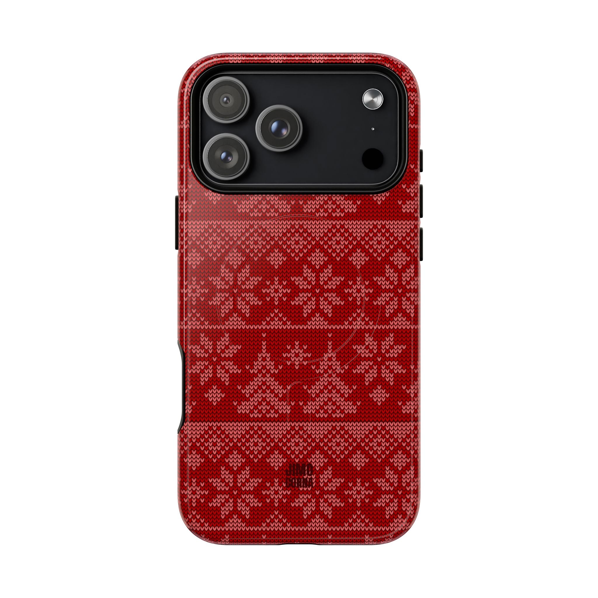 Holiday Knit | Red MagSafe iPhone Case
