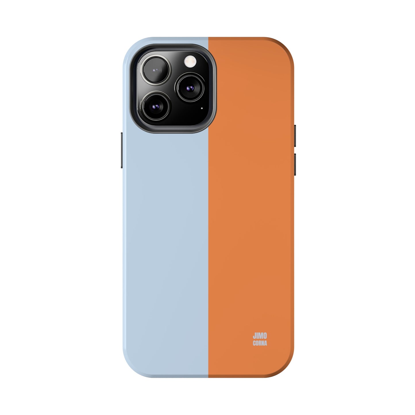 Orange and Blue Color Block