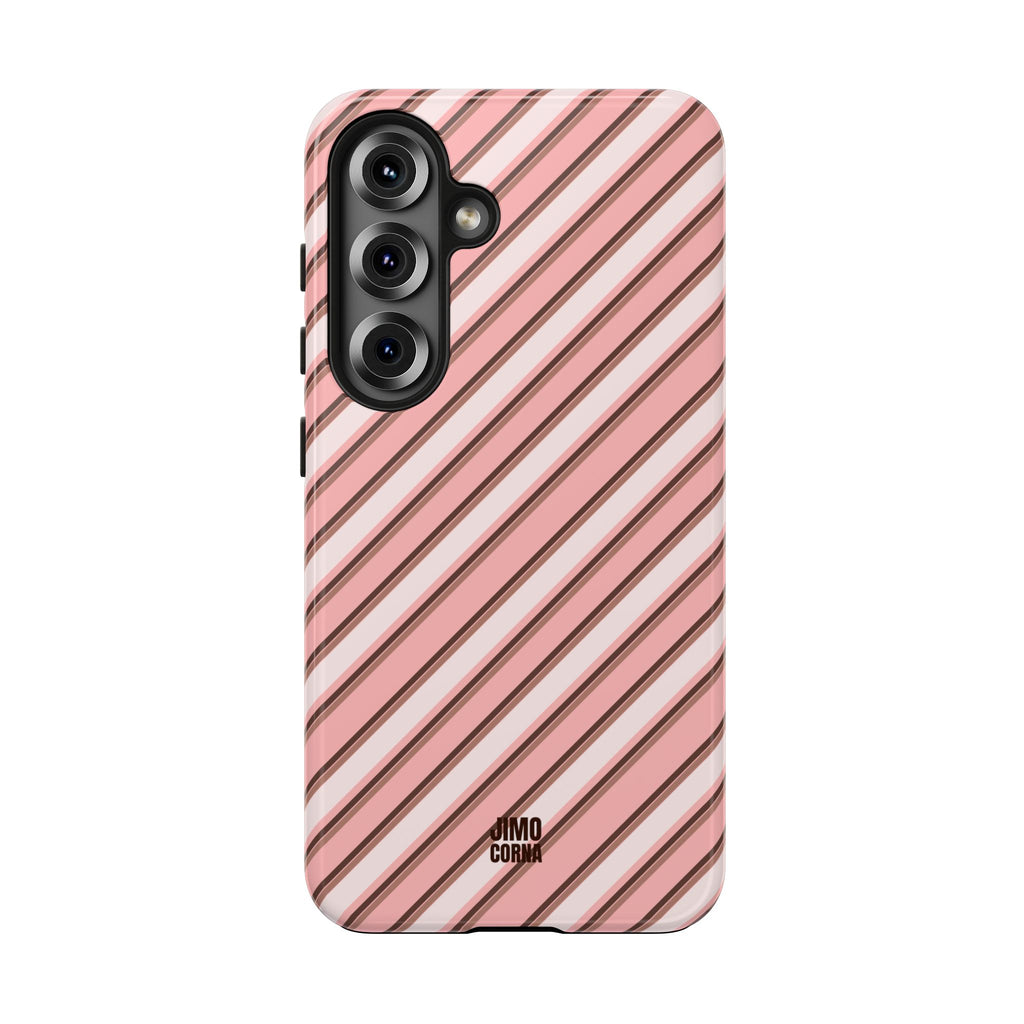 Angelina Stripes | Pink - iPhone Case