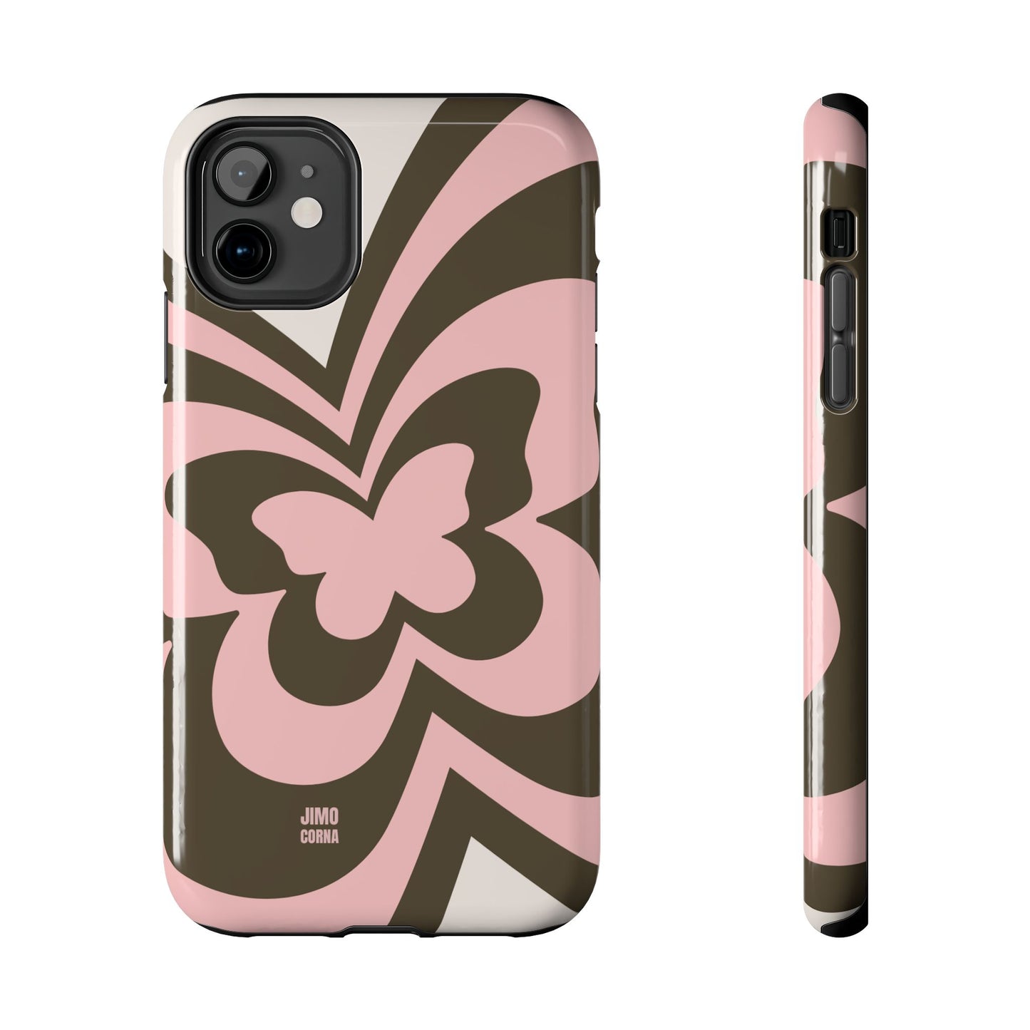 Pink Retro Butterfly