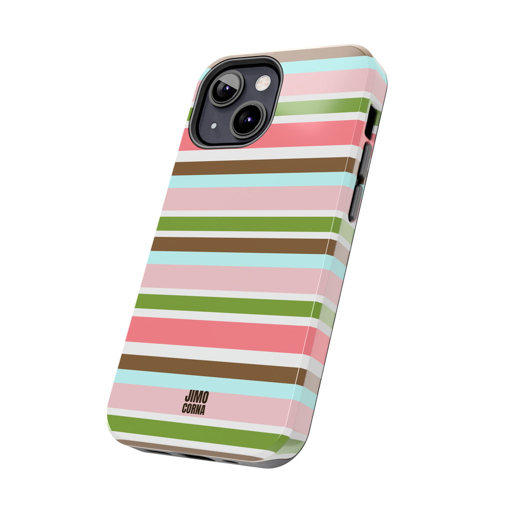 Sweet Candy Stripes iPhone Case