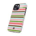 Sweet Candy Stripes iPhone Case