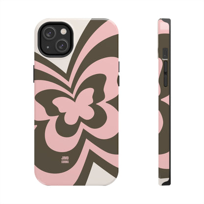 Pink Retro Butterfly