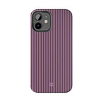 Plum Berry Soft Stripes