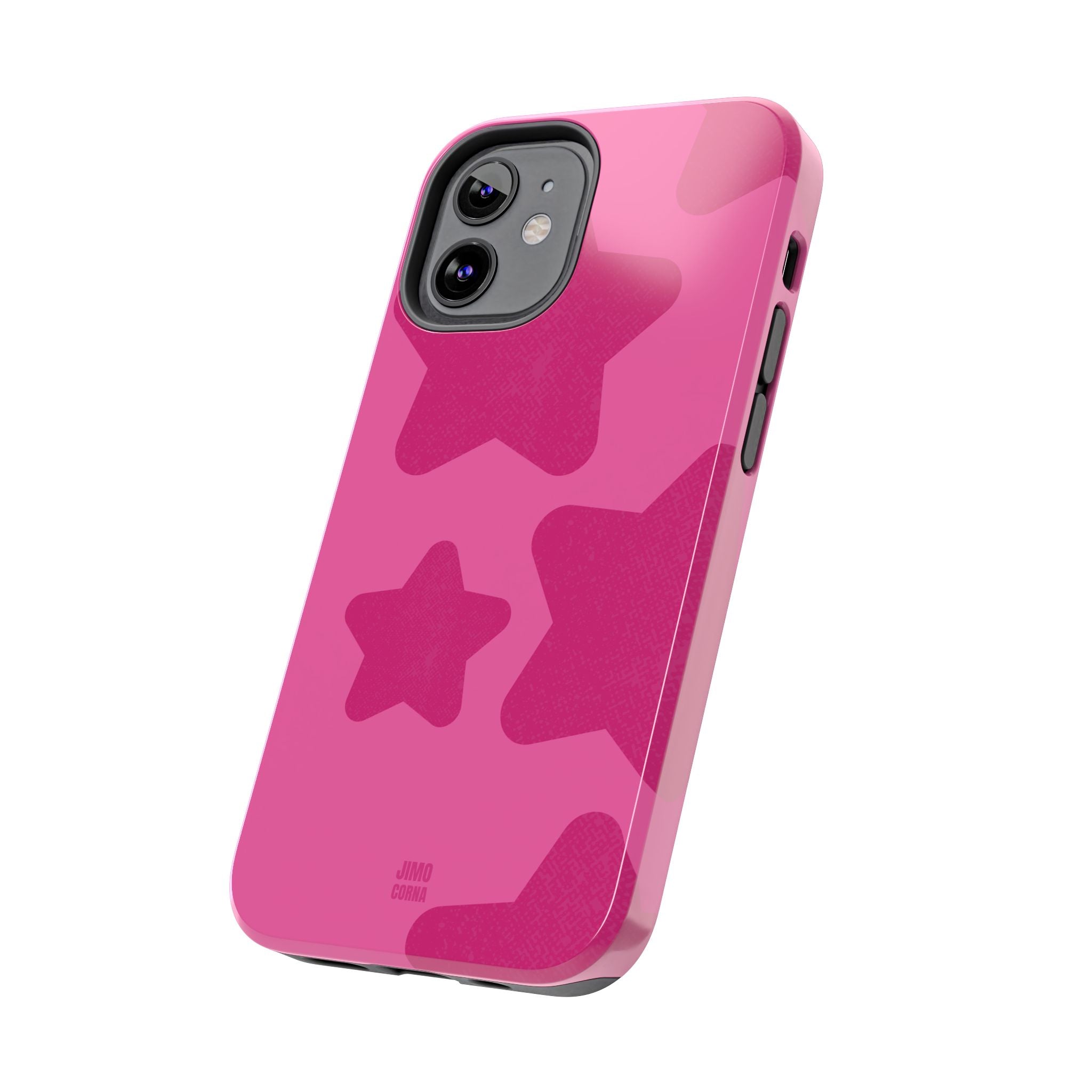 Hot Pink Bold Stars