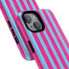 Bold Stripes MagSafe iPhone Case | Cotton Candy