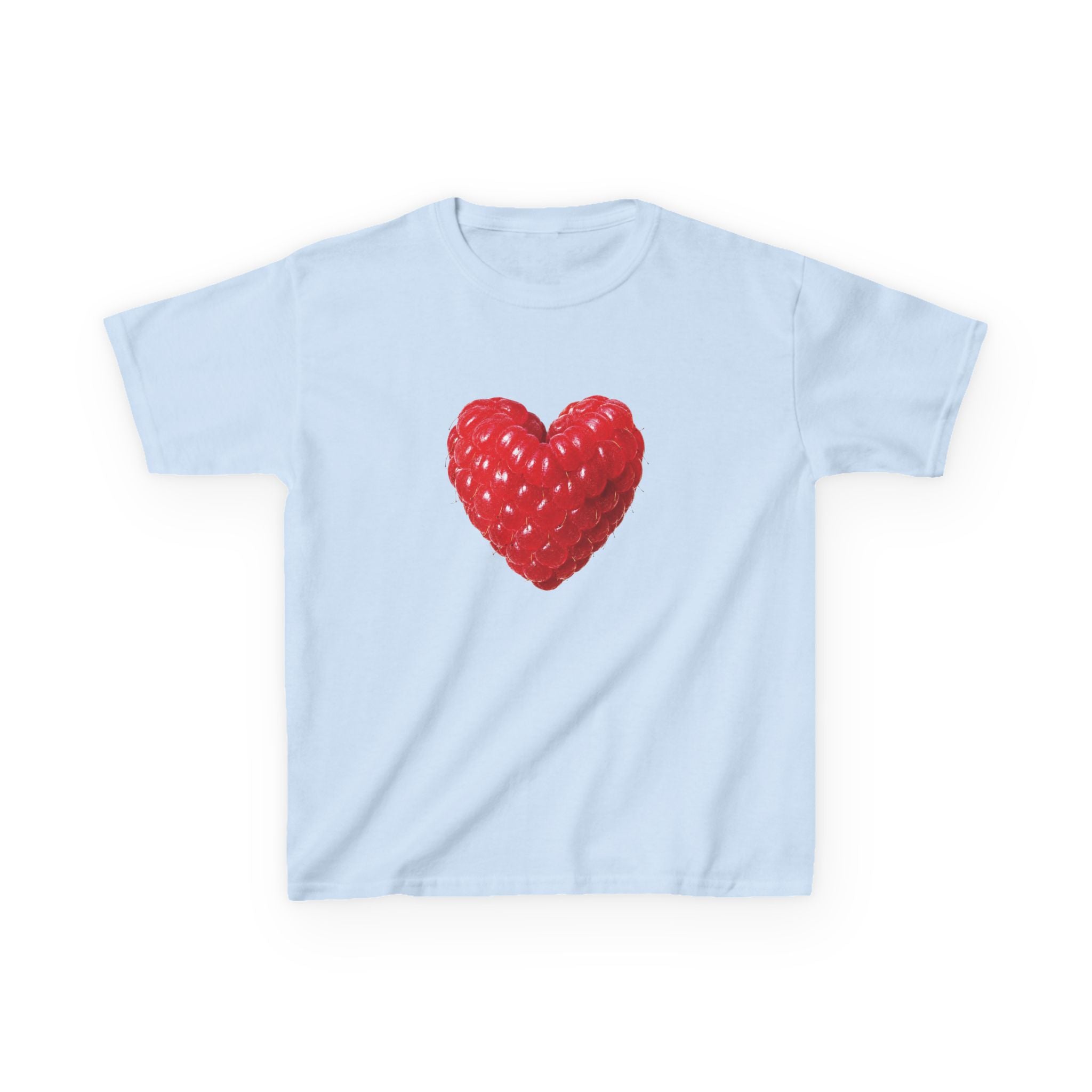 Heart Raspberry Baby Tee