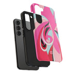 Pink Tropic Swirl Samsung Galaxy Case