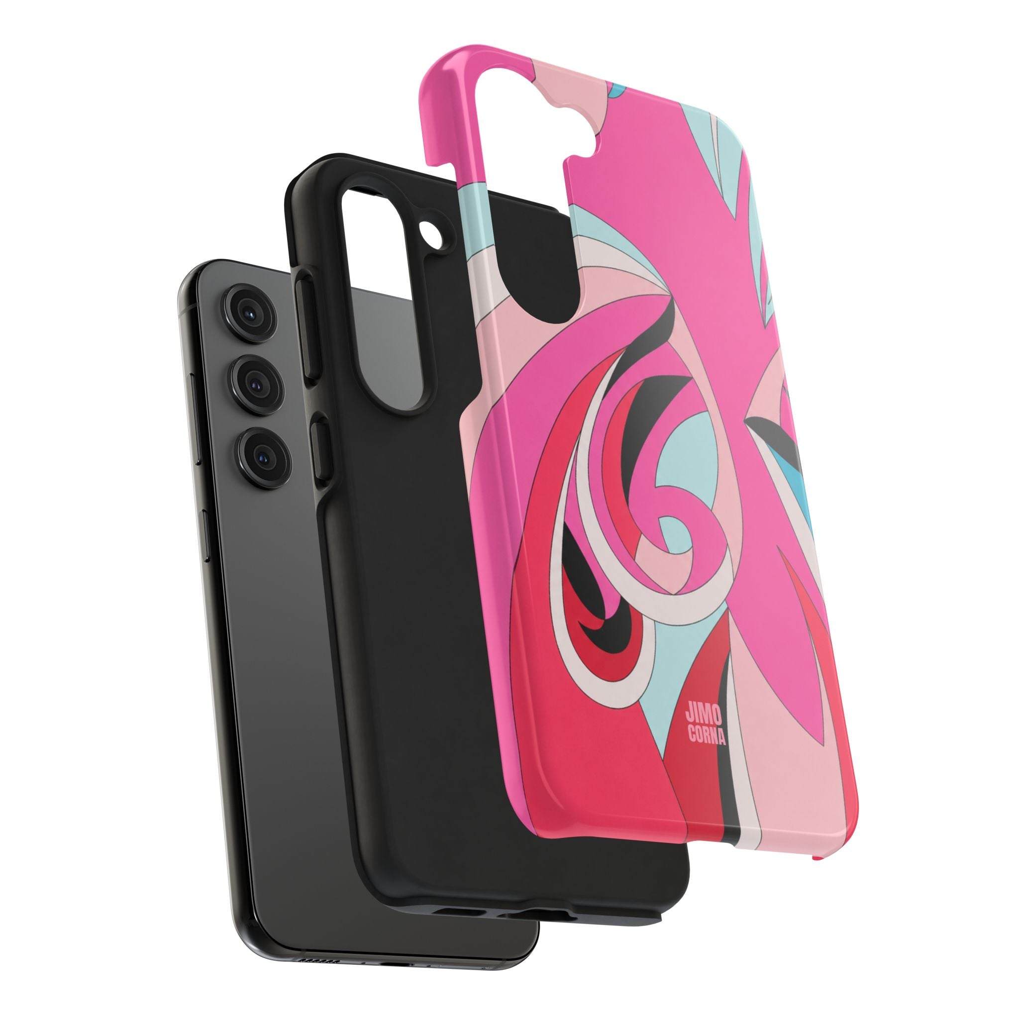 Pink Tropic Swirl Samsung Galaxy Case
