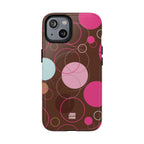 Spiral Pop MagSafe iPhone Case | Brown